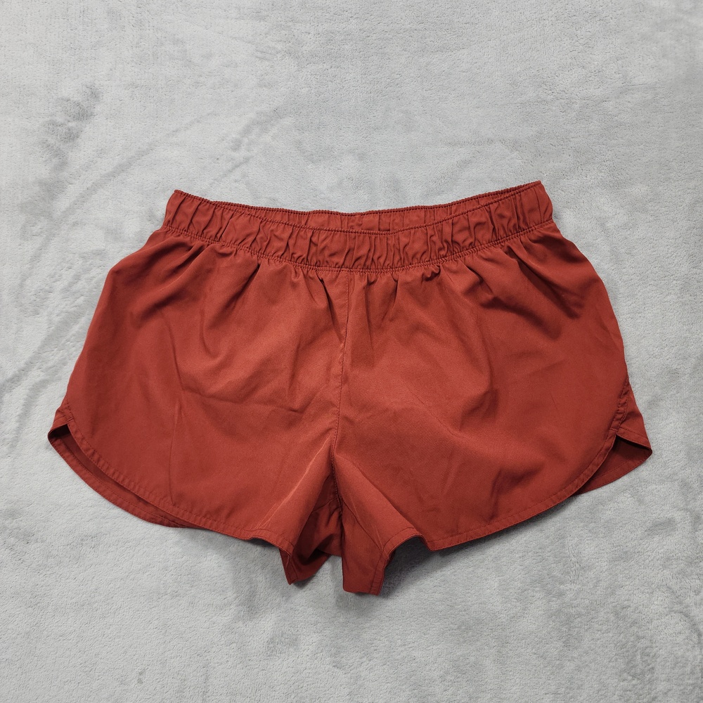 Old Navy Active Shorts Womens S Orange StretchTech Quick Dry Lined Running Gym